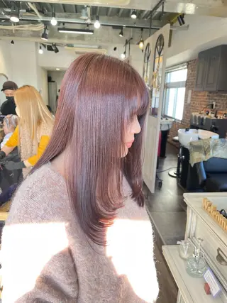 ロング カラー Felice Erikaのヘアスタイル