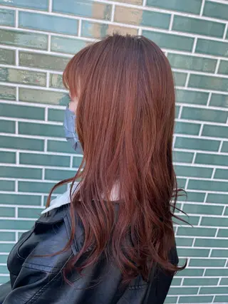 ロング カラー Canon/ インナーカラー/四条のヘアスタイル