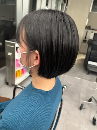 ショート ナンバーナイン所属・佐藤 莉子のヘアスタイル