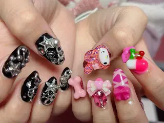 ネイル Nail Atelier IamI所属・アイアムアイ 大村磨衣のネイルデザイン