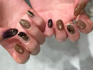 ネイル fumina 💚💛のネイルデザイン