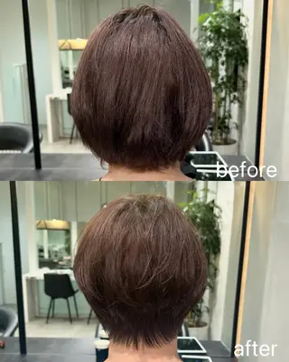 ショート taiga ショート /レイヤー/矯正🌈のヘアスタイル