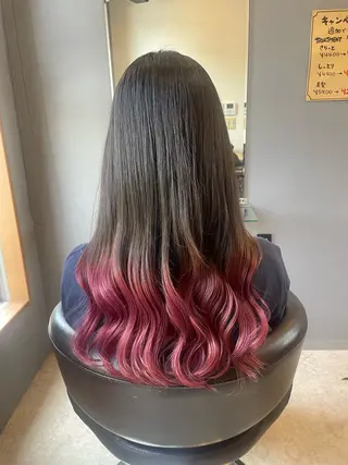 ロング カラー TAKI KOTOのヘアスタイル