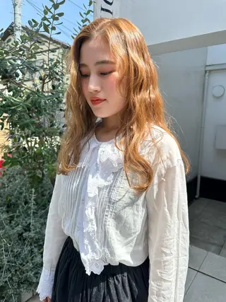 セミロング カラー ボブ/似合わせカット /ニュアンスカラーのヘアスタイル