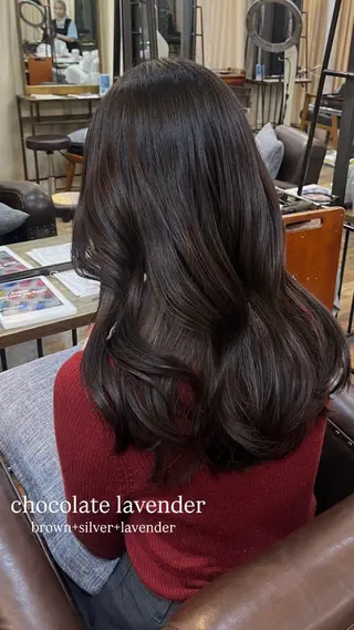 カラー Belle Ginza並木通り所属・透明感カラー/ メンズ◎/秋葉香乃のヘアスタイル