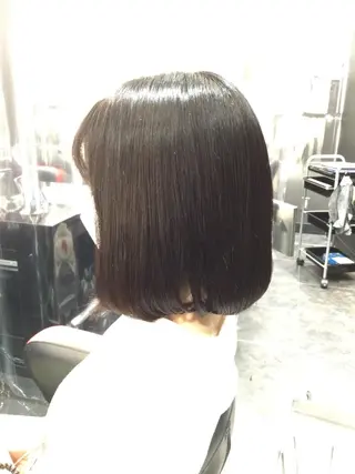 ミディアム Annon プライベートサロンのヘアスタイル