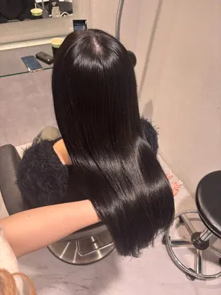 ロング カラー 髪質改善🩰透明感カ ラー🎀hinanoのヘアスタイル