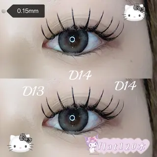 マツエク・マツパ Le Riad名古屋 栄💫馬渕奈恵💫のマツエク・マツパデザイン