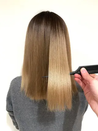 セミロング Maison 寺尾拓朗のヘアスタイル