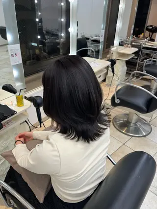 ミディアム 韓国レイヤー×モテ髪 /MITSUKI🤍のヘアスタイル