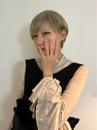 ショート カラー 🎀オイダイラ モモカ🎀のヘアスタイル