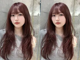 セミロング 谷川が作る熊本1🥇 レイヤーカットのヘアスタイル