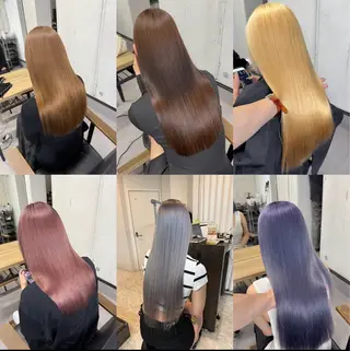 ミディアム カラー SWAY所属・SWAY / ヒカルのヘアスタイル