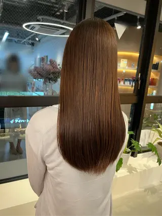 ロング 透明感カラー/艶髪/ 高城潤也のヘアスタイル