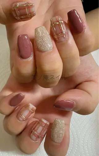 ネイル 美ノ庵ネイルサロン メトロポリタン前店のネイルデザイン