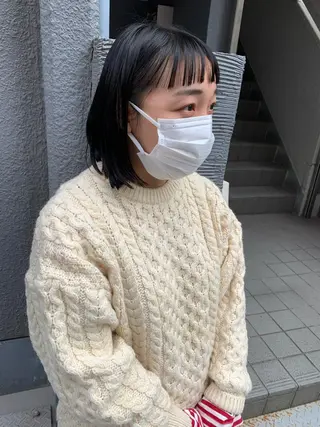 ショート LORENAO所属・ブリーチなしカラー♡ rinaのヘアスタイル