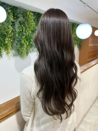 ロング カラー LucksiMie 銀座店所属・【韓国　レイヤー 髪質改善✨】かずのヘアスタイル