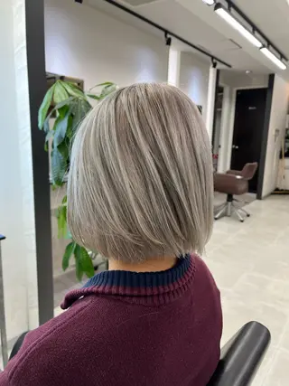 カラー dao/ミルクティー /ブラウン/ブロンドのヘアスタイル