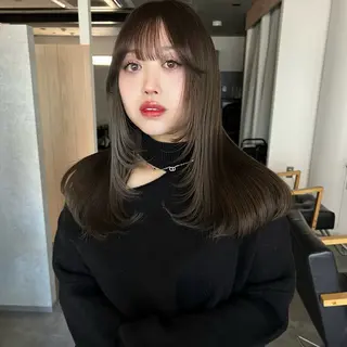ロング AI TOKYO S所属・mizuki 【韓国レイヤー】のヘアスタイル