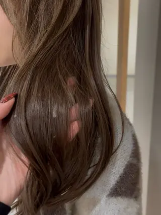 ミディアム カラー china/ボブ ブリーチカラーのヘアスタイル