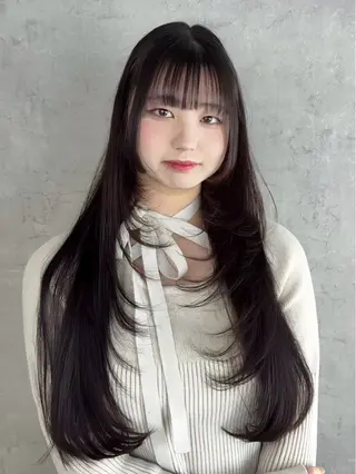 ロング トレンド韓国ヘア 🇰🇷のんのヘアスタイル