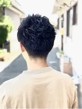 ショート メンズ 森田稔將 メンズ特化美容師のヘアスタイル