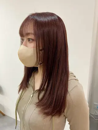 セミロング カラー 【豊橋・美容室】KIHACO豊橋店所属・【豊橋・美容室】 廣田健一のヘアスタイル