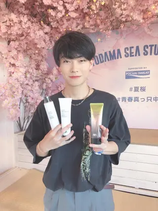 ショート カラー Kou所属・💜髪質改善美髪💜 星野清光のヘアスタイル