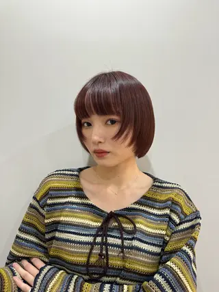 カラー 谷口 真衣のヘアスタイル