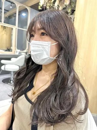 ロング La　Belleme byAK所属・脱白髪染め/ 木下希望のヘアスタイル