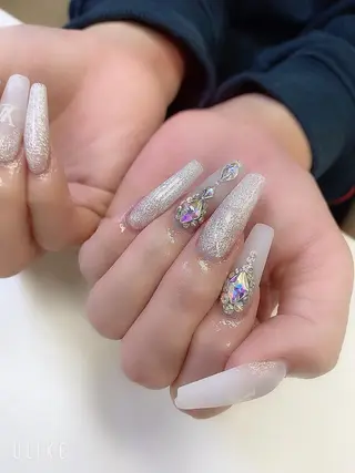 ロング JNA認定講師🌸 RIEのネイルデザイン