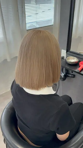 ミディアム 【艶カラー⠀】坂東 要のヘアスタイル