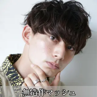 ショート パーマ ヘアアレンジ メンズ メンズパーマの達人 🌟川内絵人のヘアスタイル