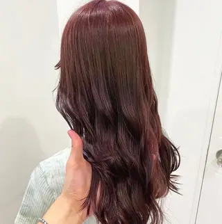 ロング カラー みう/仙台/暖色/ 艶髪/顔周りカット/のヘアスタイル