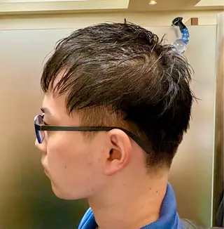 ショート メンズ ヒロ銀座ヘアーサロン六本木店所属・藤沼 唯斗※注意事項必読※のヘアスタイル