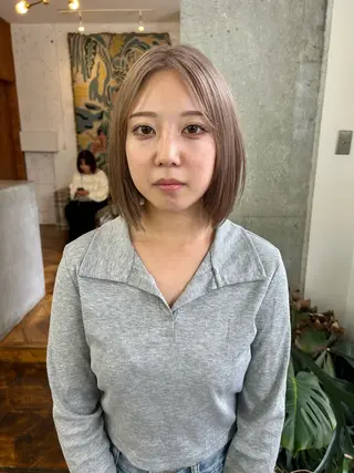 ショート 🫧透明感カラー🫧 ハシモトタケルのヘアスタイル