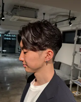 パーマ メンズ メンズパーマ 特化/中川拓也のヘアスタイル