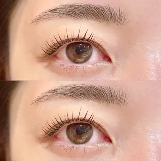 アイブロウ 笠井 彩花のマツエク・マツパデザイン