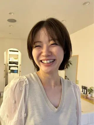 ショート カラー Hair Life Design NiCO所属・カットモデル 募集中/アスカのヘアスタイル