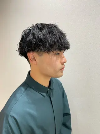 パーマ メンズ メンズ特化美容師小島 慧太のヘアスタイル