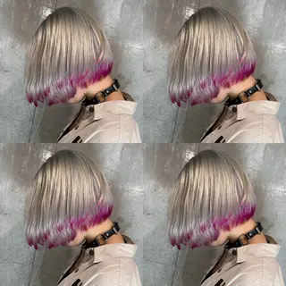 カラー 上元 大輝のヘアスタイル