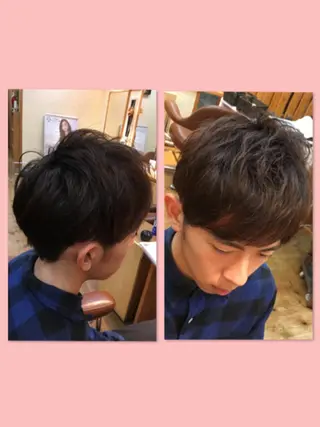 メンズ ✨🌿大人可愛い愛さ れhair🌿✨松本のヘアスタイル