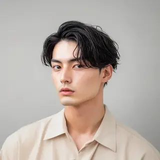 パーマ ヘアアレンジ メンズ 垢抜け案内人 鈴木聖矢✂️のヘアスタイル