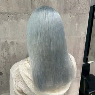 カラー 【🦋ハイトーンリタ ッチ🦋】ENAのヘアスタイル