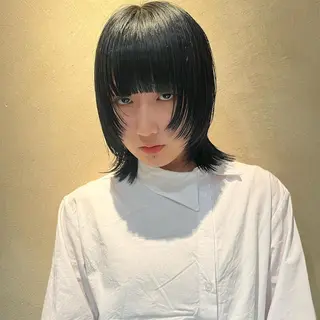 ショート deco所属・無料カットモデル 丸川英心のヘアスタイル