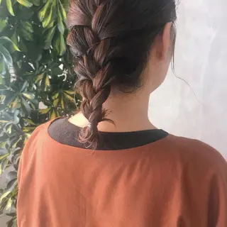 ミディアム カラー ヘアアレンジ stylist/蛯谷 珠里のヘアスタイル