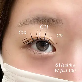 マツエク・マツパ WHITE LASH 西宮店所属・WHITE LASH 西宮【REIKA】のマツエク・マツパデザイン