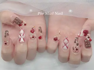 ネイル HANA 長さだしのネイルデザイン