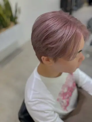 ショート カラー 須藤 萌のヘアスタイル