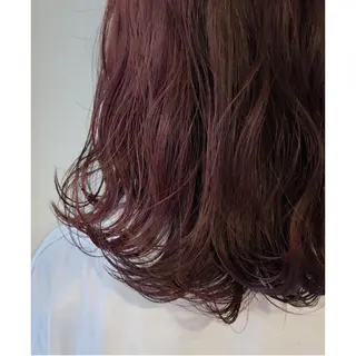 ミディアム カラー ヘアアレンジ 髪質改善サロン🍃 AIRI のヘアスタイル